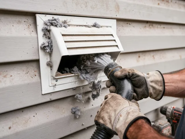 Professional dryer vent cleaning by Willoughby Dryer Vent Cleaning in Willoughby
