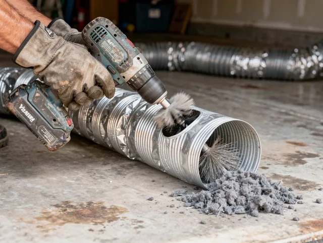 Professional duct cleaning by Willoughby Dryer Vent Cleaning in Willoughby