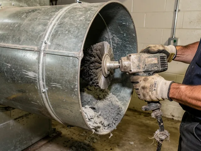 Industrial-grade dryer vent cleaning by Willoughby Dryer Vent Cleaning in Willoughby