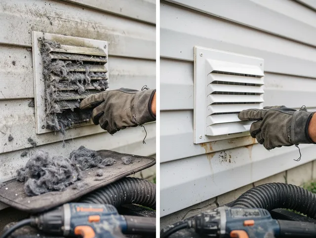 Residential dryer vent cleaning by Willoughby Dryer Vent Cleaning in Willoughby
